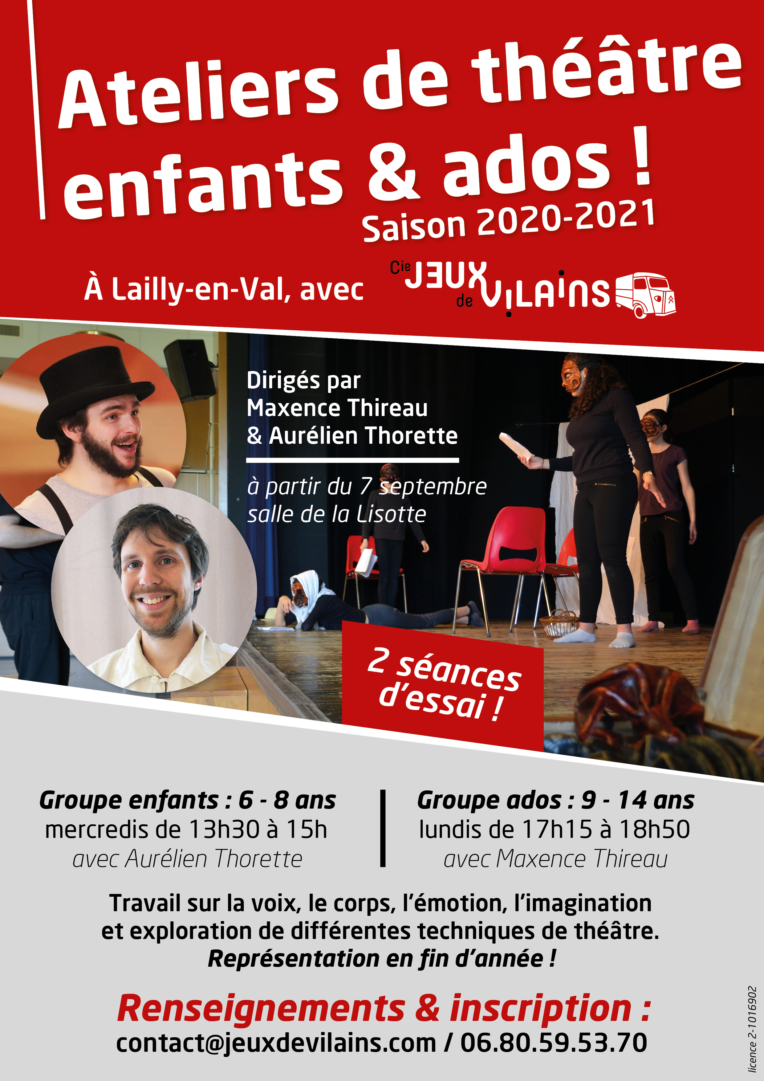 Affiche ateliers 20-21